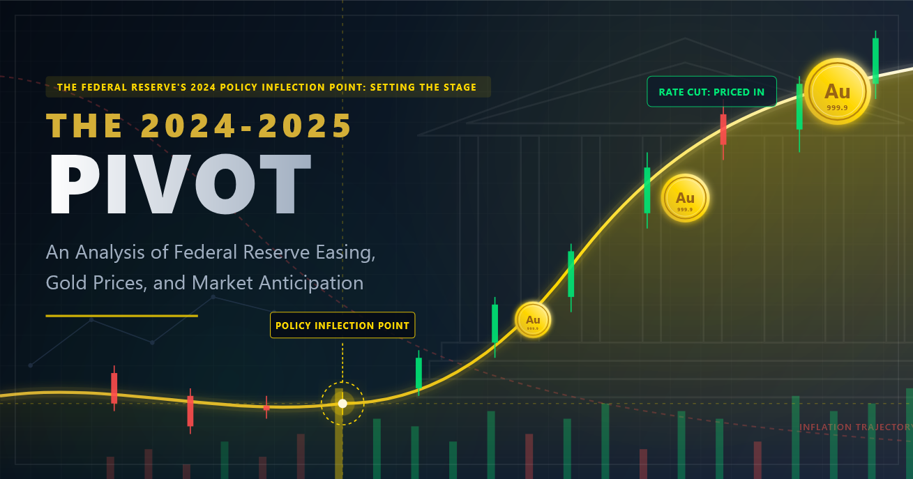 The 2024-2025 Pivot: An Analysis of Federal Reserve Easing, Gold Prices, and Market Anticipation
