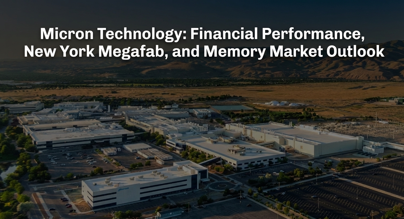 Micron Technology: Financial Performance, New York Megafab, and Memory Market Outlook