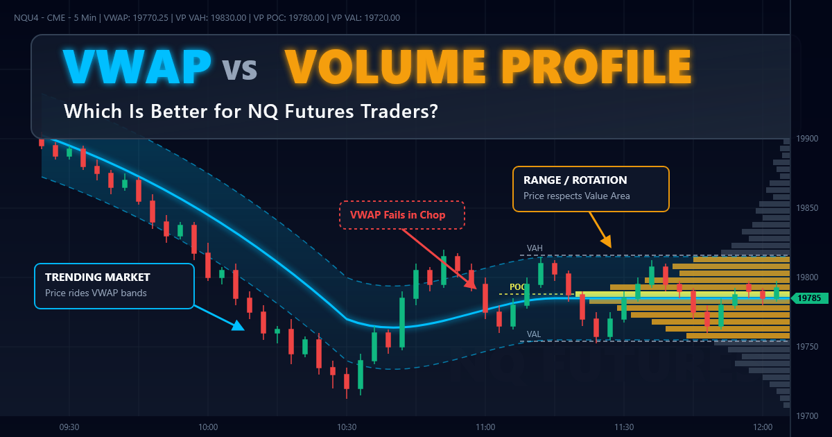 VWAP vs Volume Profile: Which Is Better for NQ Futures Traders?